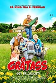 Väike hall traktor Fergie. Maal on lahe