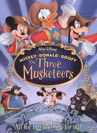 Kolm musketäri - Miki, Donald ja Kupi